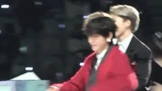 Jimin & V's candid action was Awe @MMA2019