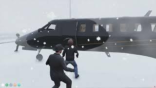 Buddha tries to fly a plane during snow storm - NoPixel 4.0