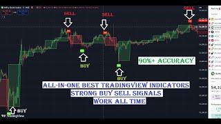 ALL-IN-ONE BEST TradingView Indicators: Strong Buy Sell Signals :Work all time