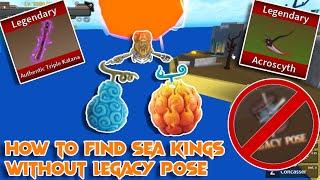 how to find LEGACY ISLAND without LEGACY POSE | King Legacy |