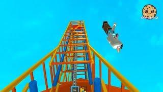 Rollercoaster Disaster ! Fail at Theme Park ! Roblox