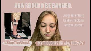 ABA Therapy is abuse | an autistic's thoughts on ABA | #StopTheShock