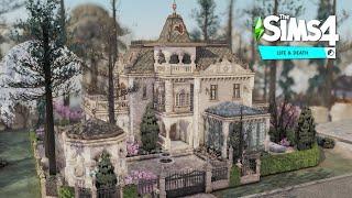 Inherited Ravenwood Manor ‍⬛ | The Sims 4 Life and Death Speed Build (No CC)