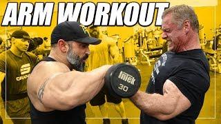 Gorilla Arm Workout For Mass | Featuring IFBB Pro Guy Cisternino