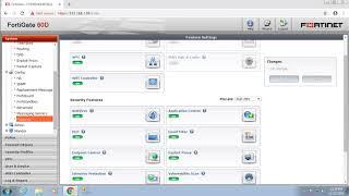 Fortinet Firewall 60E interface configuration