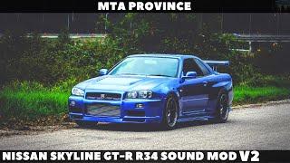 Nissan Skyline GT-R 34 Sound Mod v2 [MTA Province]