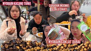 DETIK2 TERAKHIR LIBURAN, PULANG KE INDONESIA LANGSUNG NYOBAIN COKLAT DUBAI‼️