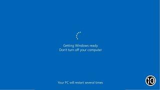 10 Hours Of Windows UPDATE Screen | 10HoursOf