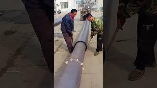 PE steel sleeve insulation pipe installation - the RIGHT way to prevent heat loss