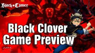 NEW Black Clover Game Preview | BLACK CLOVER MOBILE 2022