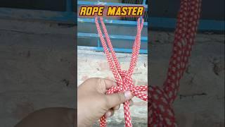 Learn rope knots very easily #shorts