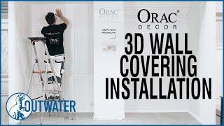 ORAC Decor®: How to Install 3D Wall Covering with CX190 or SX194