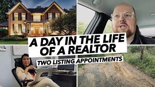 Two Listing Appointments | Day in the Life of a Real Estate Agent |  REALTOR