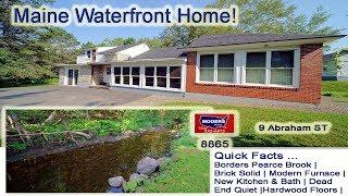 Home For Sale On Waterfront | 9 Abraham  ST Houlton ME MOOERS REALTY #8865