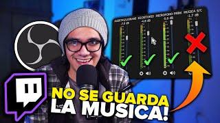 PON TU MUSICA EN STREAM DE TWITCH SIN QUE SE GUARDE EN EL VIDEO! | Tutorial OBS/Twitch | UrbVic