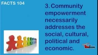 COMMUNITY EMPOWERMENT