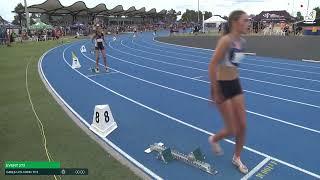 Girls U13 400m Timed Final 3 : 2024-25 State Track and Field Championships
