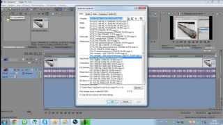 Как сохранить видео в программе Sony Vegas Pro 11
