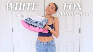 *HUGE* white fox boutique clothing try-on haul