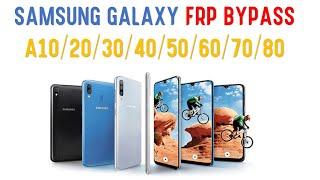 Samsung A10 A20 A30 A40 A50 A60 A70 A80 FRP Lock Google Account Bypass METHODE 2020 ANDROID 9.1.0