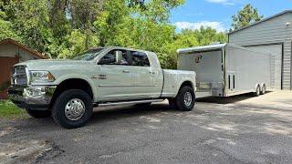 Upgrading and outfitting a Megacab Cummins tow rig. all the features
