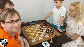 Pair chess. Smiley & A Zhuchkov vs WGM M. Fominykh & K. Morozevich. Chess Fight Night. CFN. Blitz