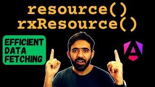 Angular Signals & the new resource & rxResource methods for Efficient Data Fetching (First look)