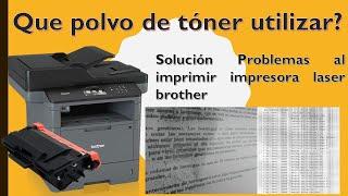 Que polvo de toner utilizar para rellenar cartucho de toner BROTHER TN-880/860 ?