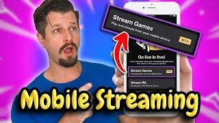 Start Streaming MOBILE GAMES To Twitch In 5 Minutes!