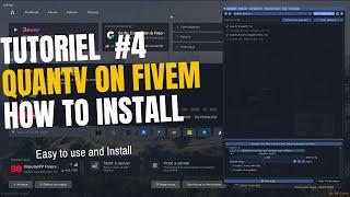 TUTO FIVEM #4│ COMMENT INSTALLER QUANTV MISE A JOUR AOUT 2024