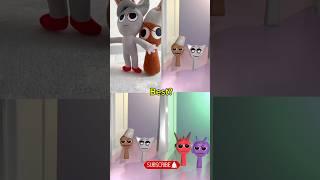 Sprunki vs walking statue Video parody of @junikoo #sprunki #incrediboxsprunki #plush