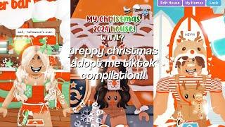 PREPPY CHRISTMAS ADOPT ME TIKTOK COMPILATION || xoxohgrace || #adoptmeroblox #preppyadoptme