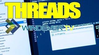 How to  use Threads and Internal windows in Windev