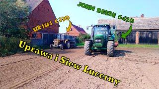 Uprawa I Siew LucernyUrsus C330John Deere 6420Agro Wlkp