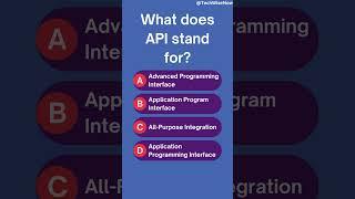 API - The Digital Bridge  #fullform #generalknowledge #gk #knowledge