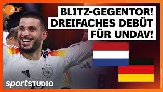 Niederlande – Deutschland Highlights | UEFA Nations League, 2. Spieltag 2024/25 | sportstudio