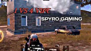 1 v/s SQUAD VIPE  SPYRO GAMING