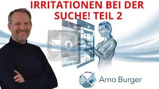 SUCHIRRITATIONEN in OUTLOOK ERKLÄRT! Zu VIELE SUCHERGEBNISSE! | Arno Burger | Outlook Quicktipp #41