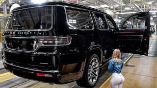 Tour of Jeep Billions $ US Factory: Producing Most Reliable Grand Cherokee, Wrangler, Wagoneer