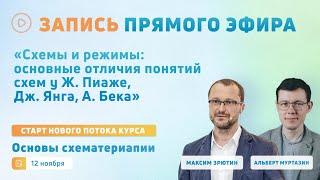 ТЕОРИЯ КПТ | Схемы и режимы: основные отличия понятий схем у Ж. Пиаже, Дж. Янга, А. Бека