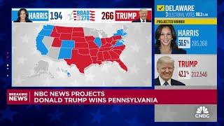 Donald Trump wins Pennsylvania