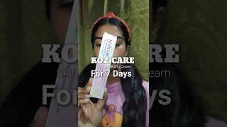 KOZICARE Skin Lightening Cream For 7 Days | Pharmacy Cream #7daychallenge