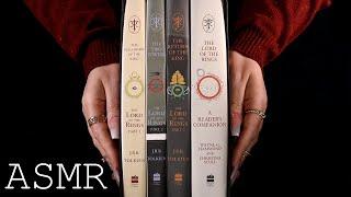 ASMR  The Lord of the Rings Box Set Unboxing ( soft spoken, reading, tapping, scratching, tracing)