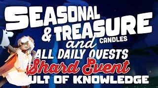 New Season Season & Treasure Candles and Daily Quests | Vault of knowledge | SkyCotl | NoobMode