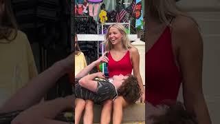 Lay On Stranger Prank! #shorts
