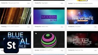 Motion Graphics Templates in Adobe Stock (October 2017) | Adobe Creative Cloud