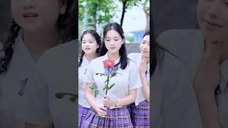 Follow the Roses… Finding True Love ️ #linhchihihi #messyclassroom #schoolcrush #schooldrama