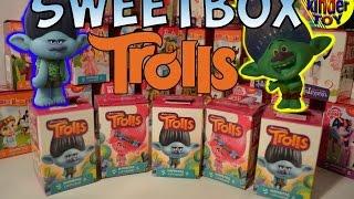 Тролли СВИТБОКС - TROLLS SWEETBOX распаковка