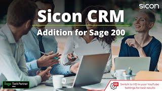 Sicon CRM Product Overview