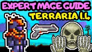 TERRARIA EXPERT MAGE PROGRESSION GUIDE 3! Terraria Mage Guide for Beginners! Expert Skeletron Guide!